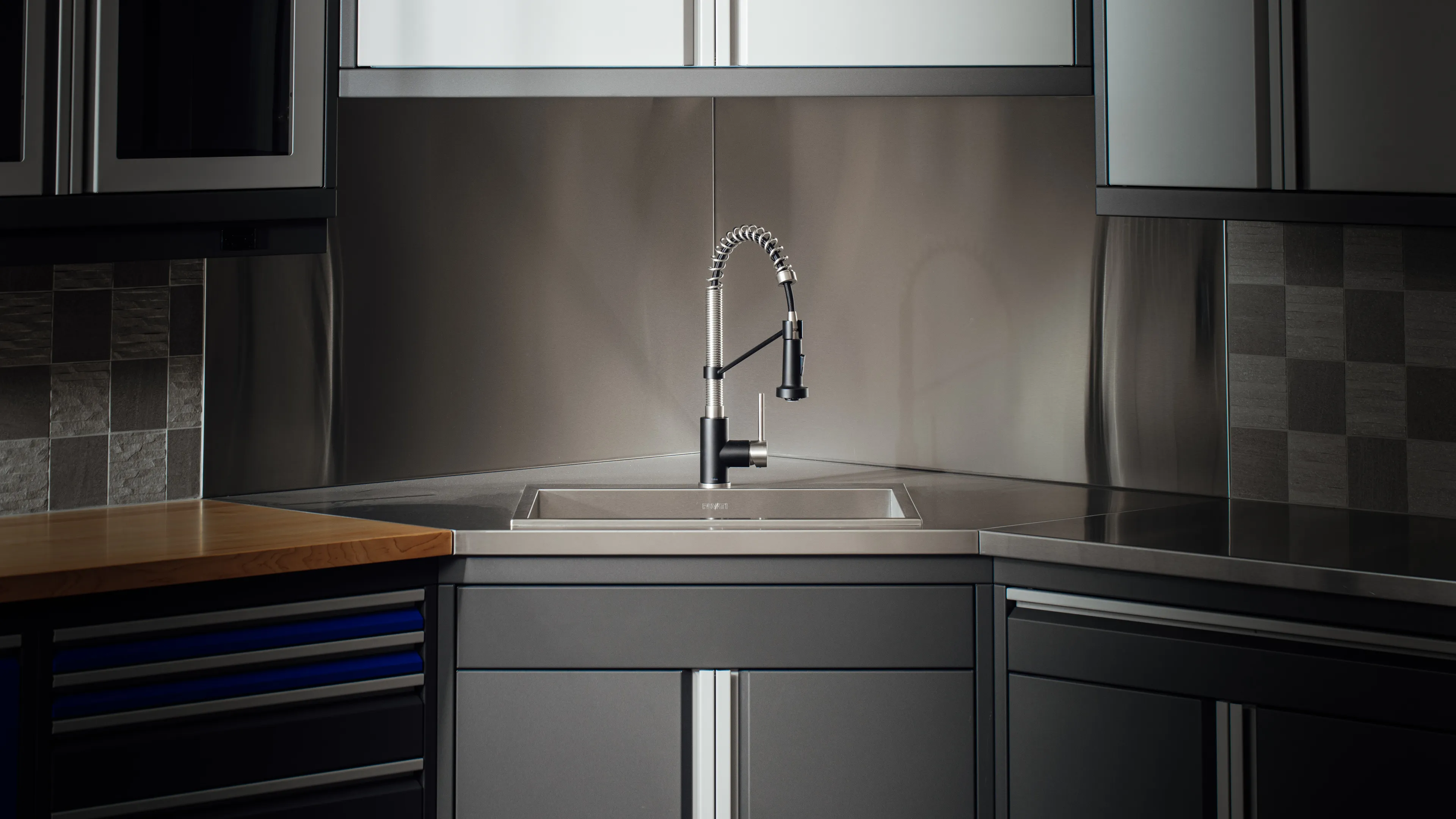 Sink Cabinet Image, illustrating modern kitchen design with focus on functionality and aesthetic appeal.